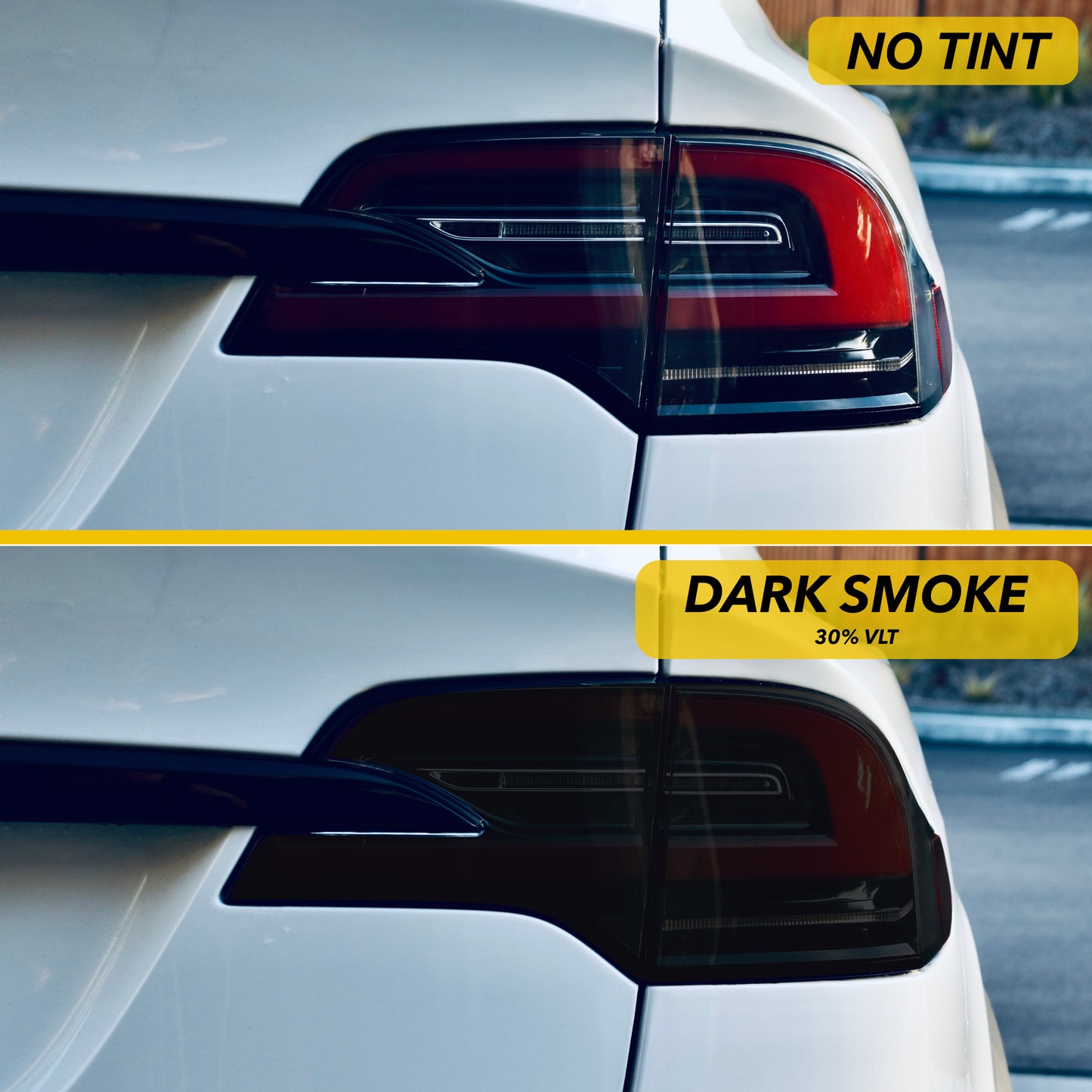 Tail Lights Smoke Tint for Tesla Model X