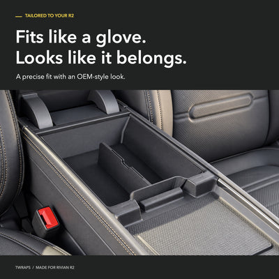 Armrest Organizer | Rivian R2, Center Console Storage