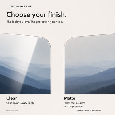 Screen Protectors | Rivian R2, 9H PET, Clear or Matte