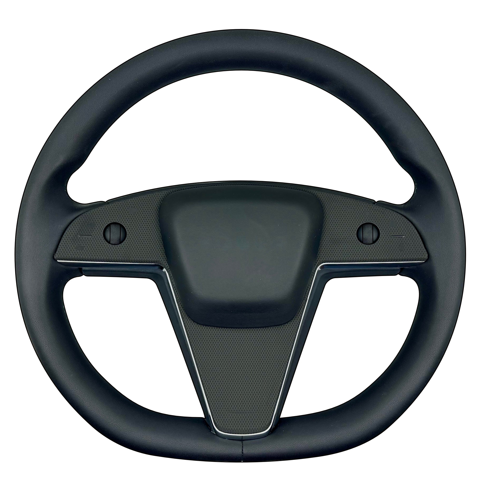 Steering Wheel / Yoke Vinyl Covers | 2021-2025 Tesla Model S / Model X