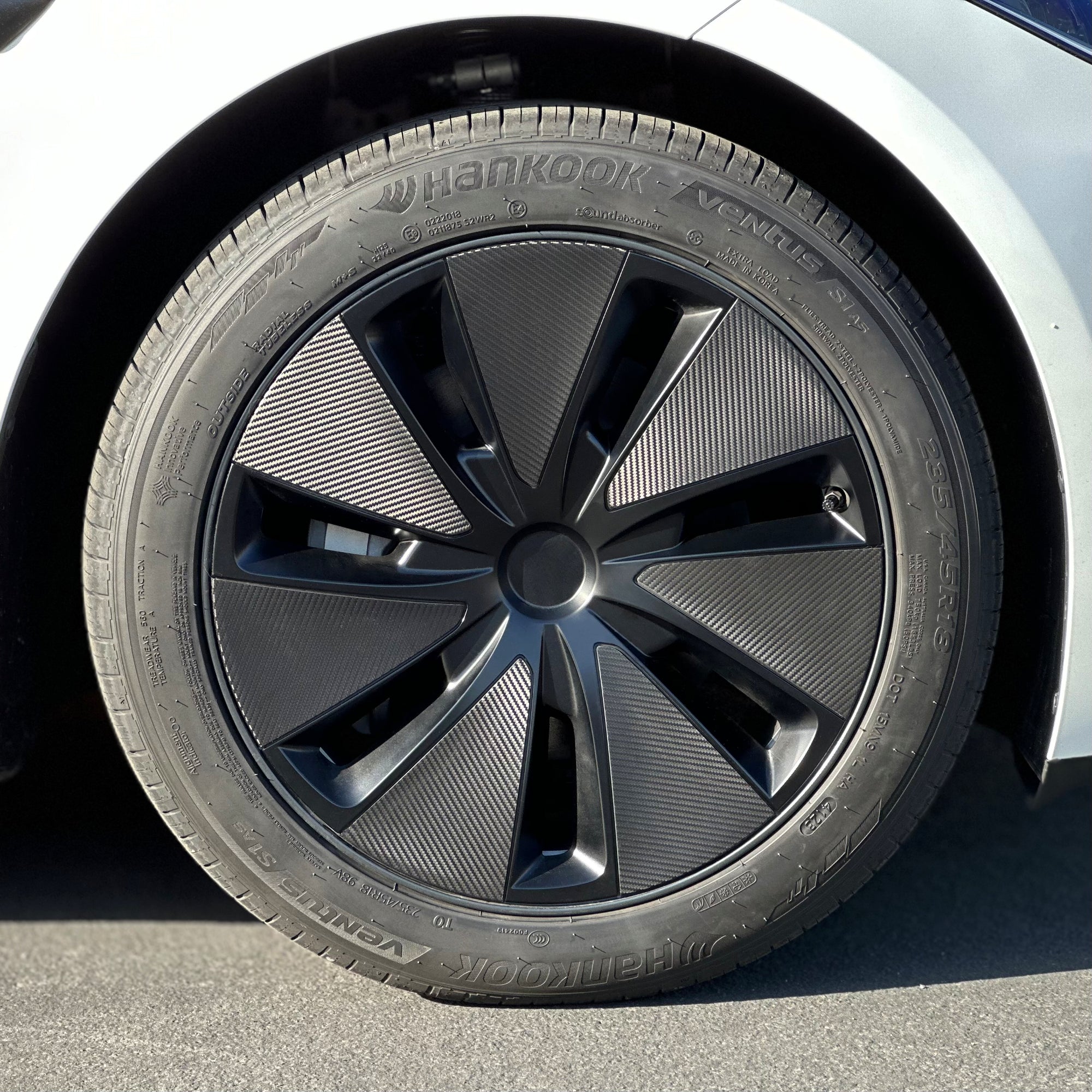 Photon Wheels Vinyl Covers | Tesla Model 3 Highland