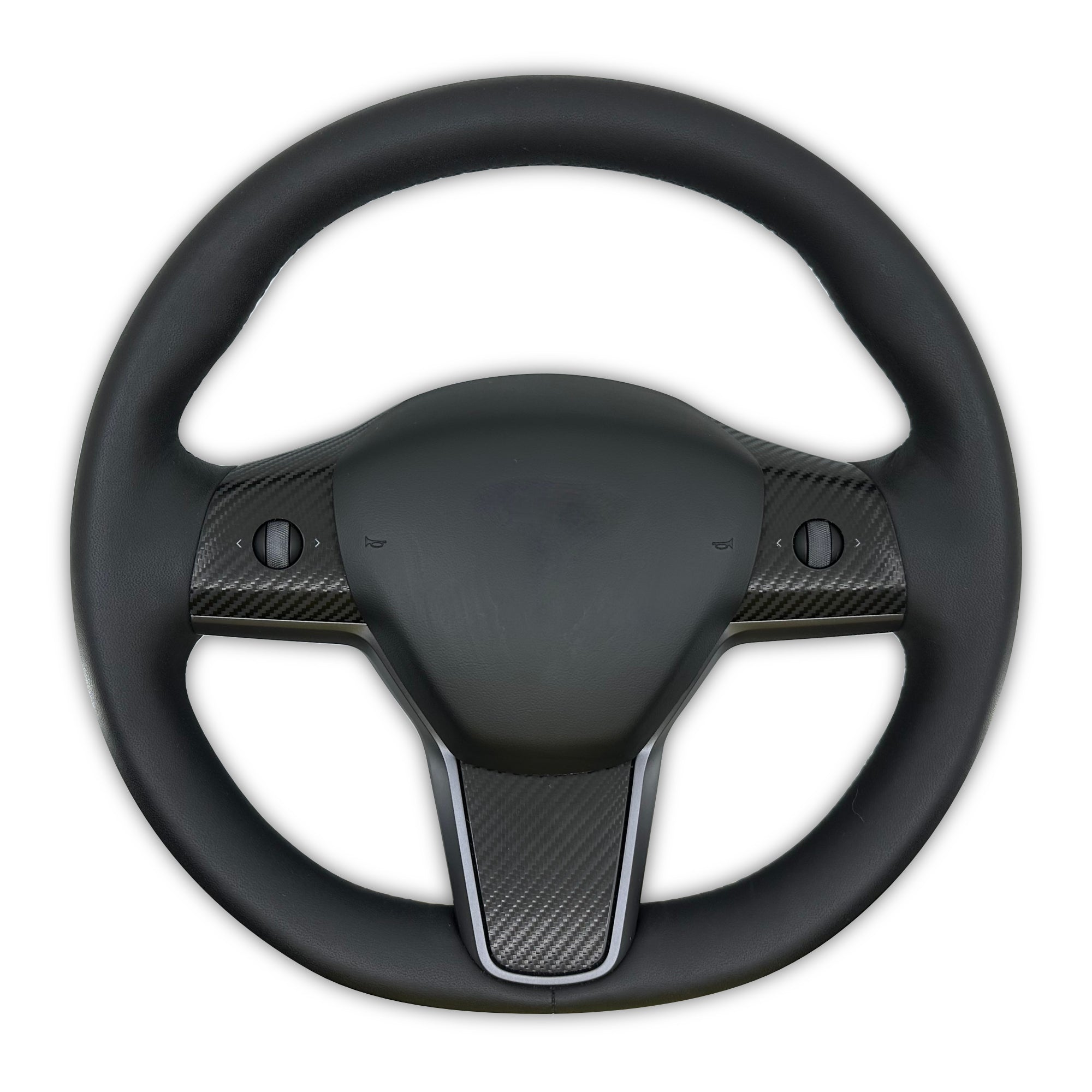 Steering Wheel Vinyl Cover | 2017-2023 Tesla Model 3 & 2021-2024 Tesla Model Y