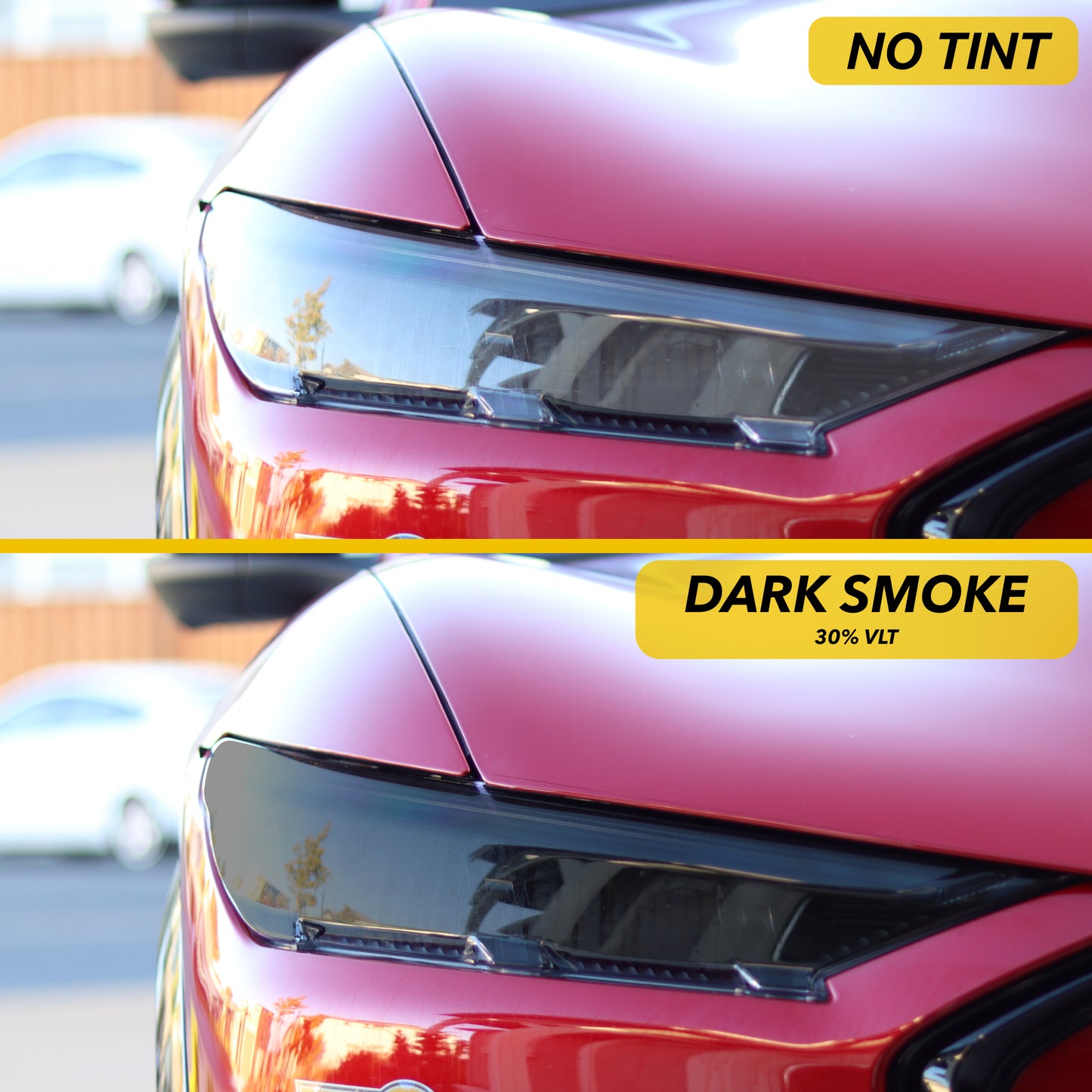 Headlights Smoke Tint for Mustang Mach-E