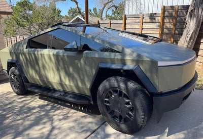 Satin Khaki Green Color PPF