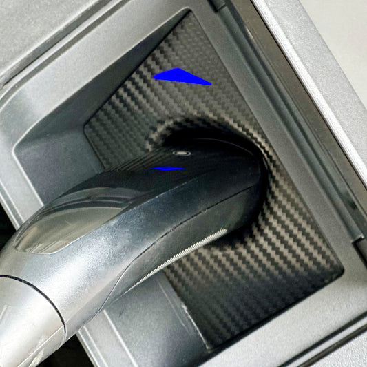 Charge Port Vinyl Wrap for Tesla Cybertruck - Carbon Fiber Film Decal