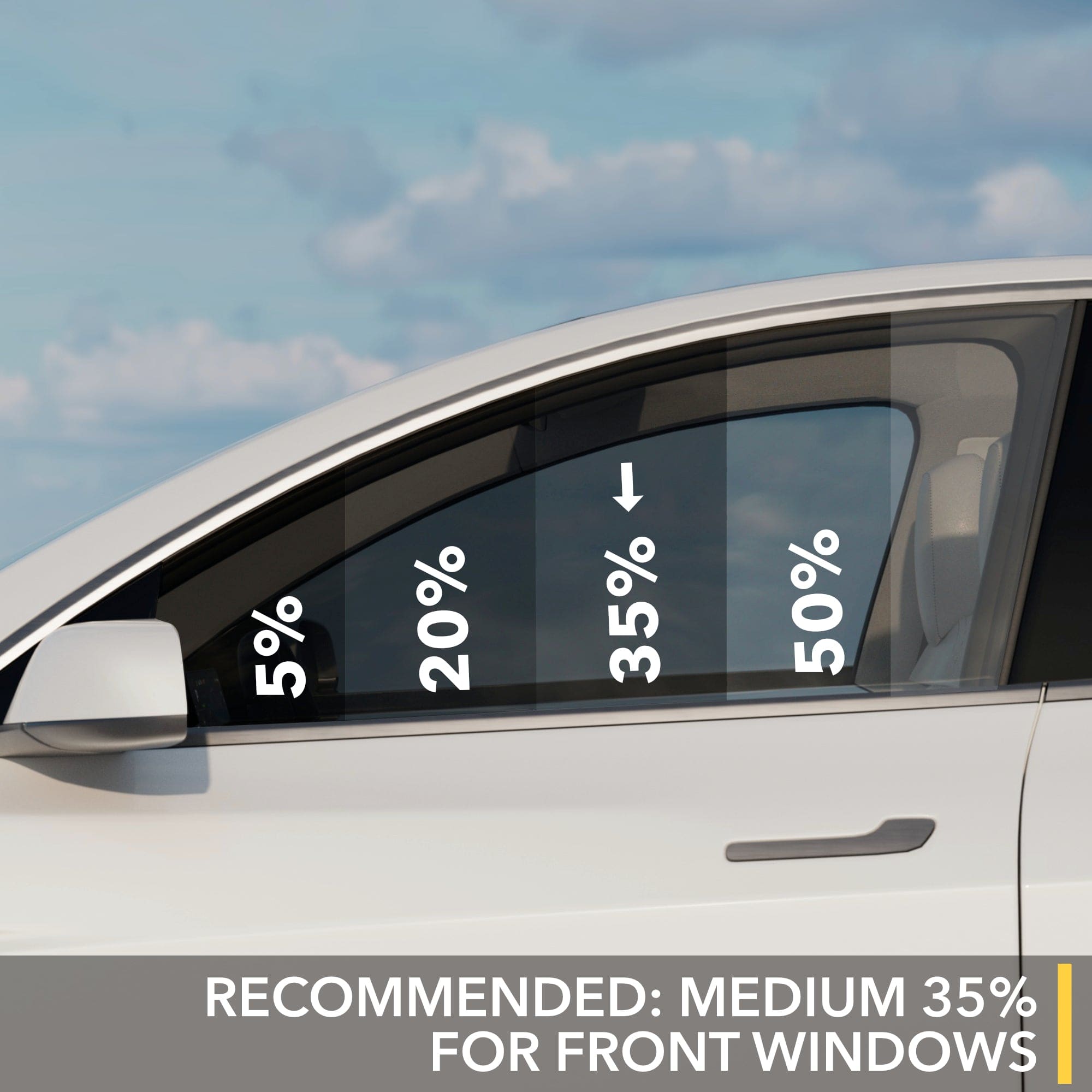 model y juniper windows tint tesla nano ceramic ev