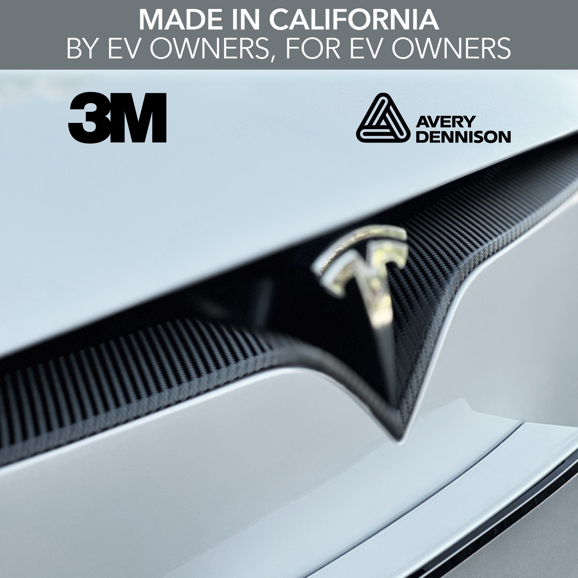 Front Upper Lip Wrap | Tesla Model X 2021-2025 - Underhood Apron Trim Cover