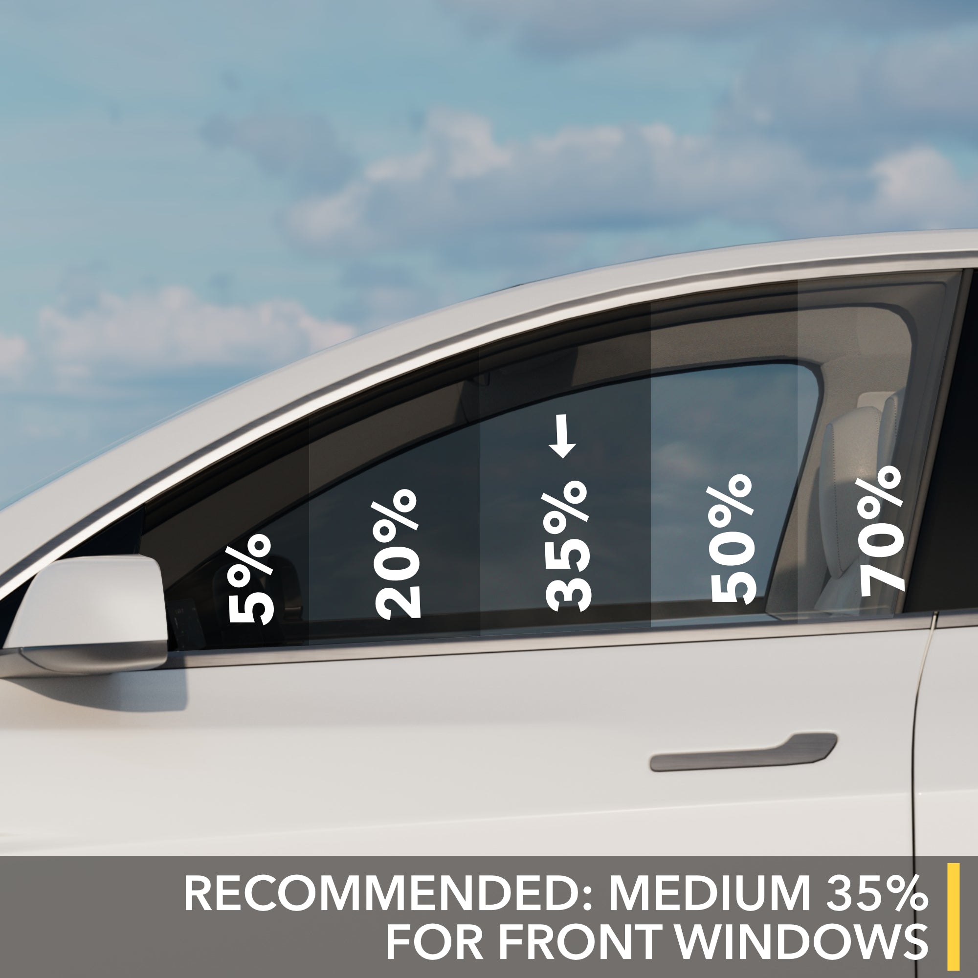 Nano Ceramic Windows Tint | Tesla Model 3 Highland 2024-2026