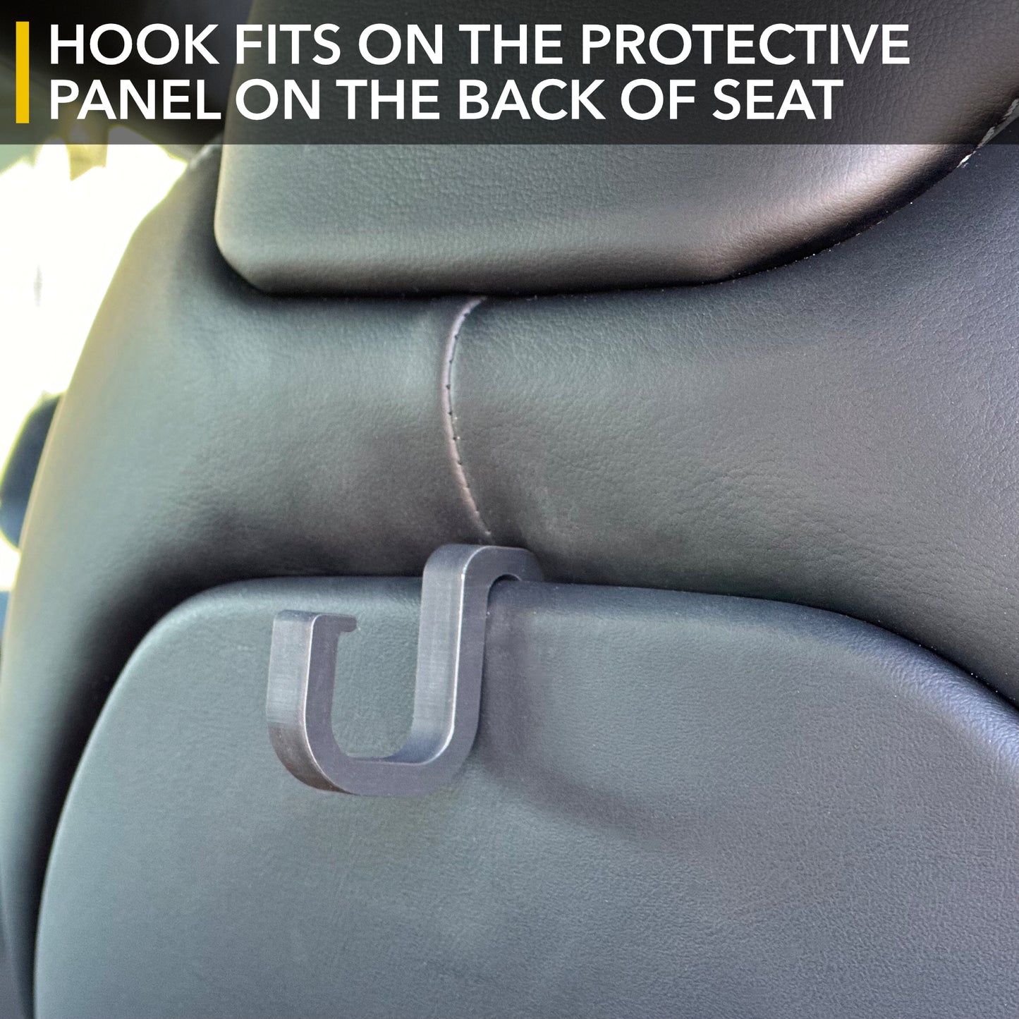 Seat Back Hooks for Tesla Model 3, Model Y, Model S & Model X - Bag Hanger Hooks