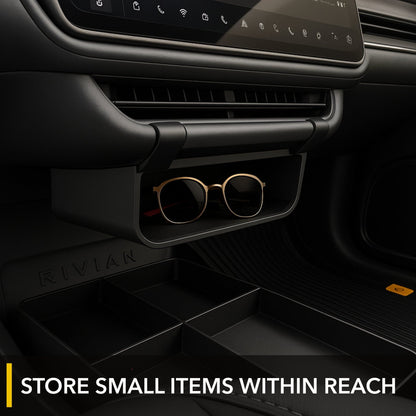 rivian r1s screen tray r1t silicone insert