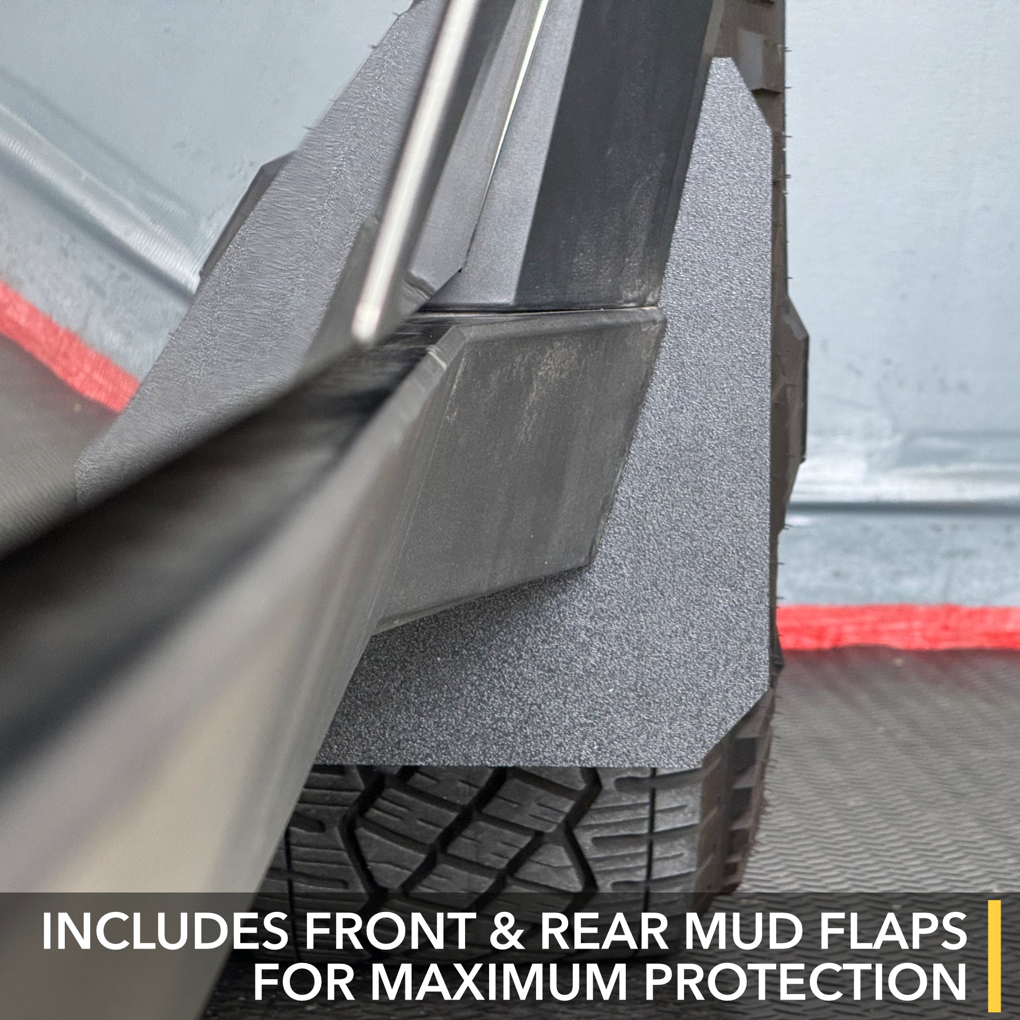 Mud Flaps | Tesla Cybertruck - Front & Rear Splash Guards