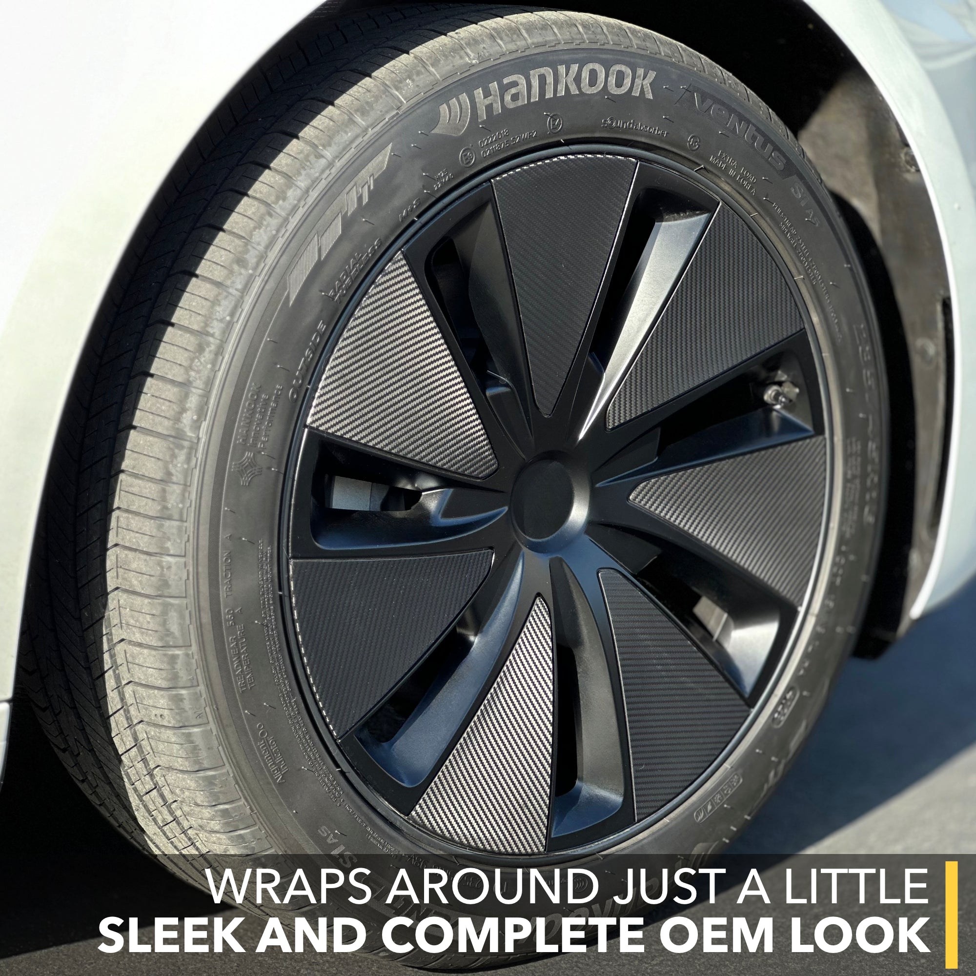 Photon Wheels Vinyl Covers | Tesla Model 3 Highland