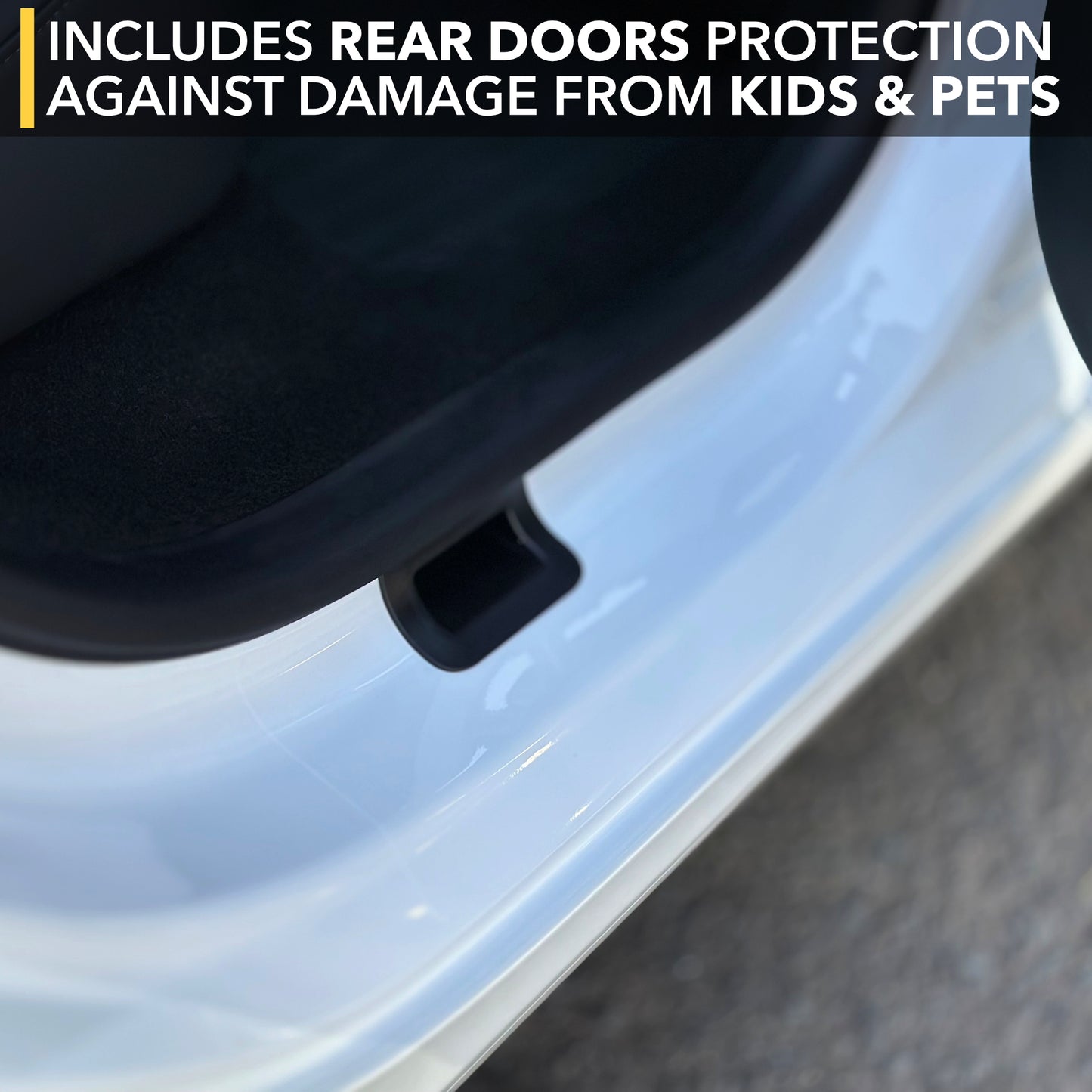 Door Sills & Entries PPF for Tesla Model 3 Highland - Paint Protection Film Shield