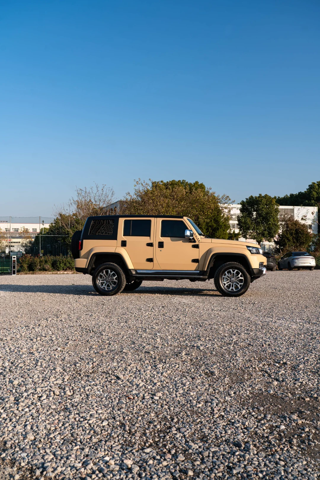 matte amg desert yellow color ppf
