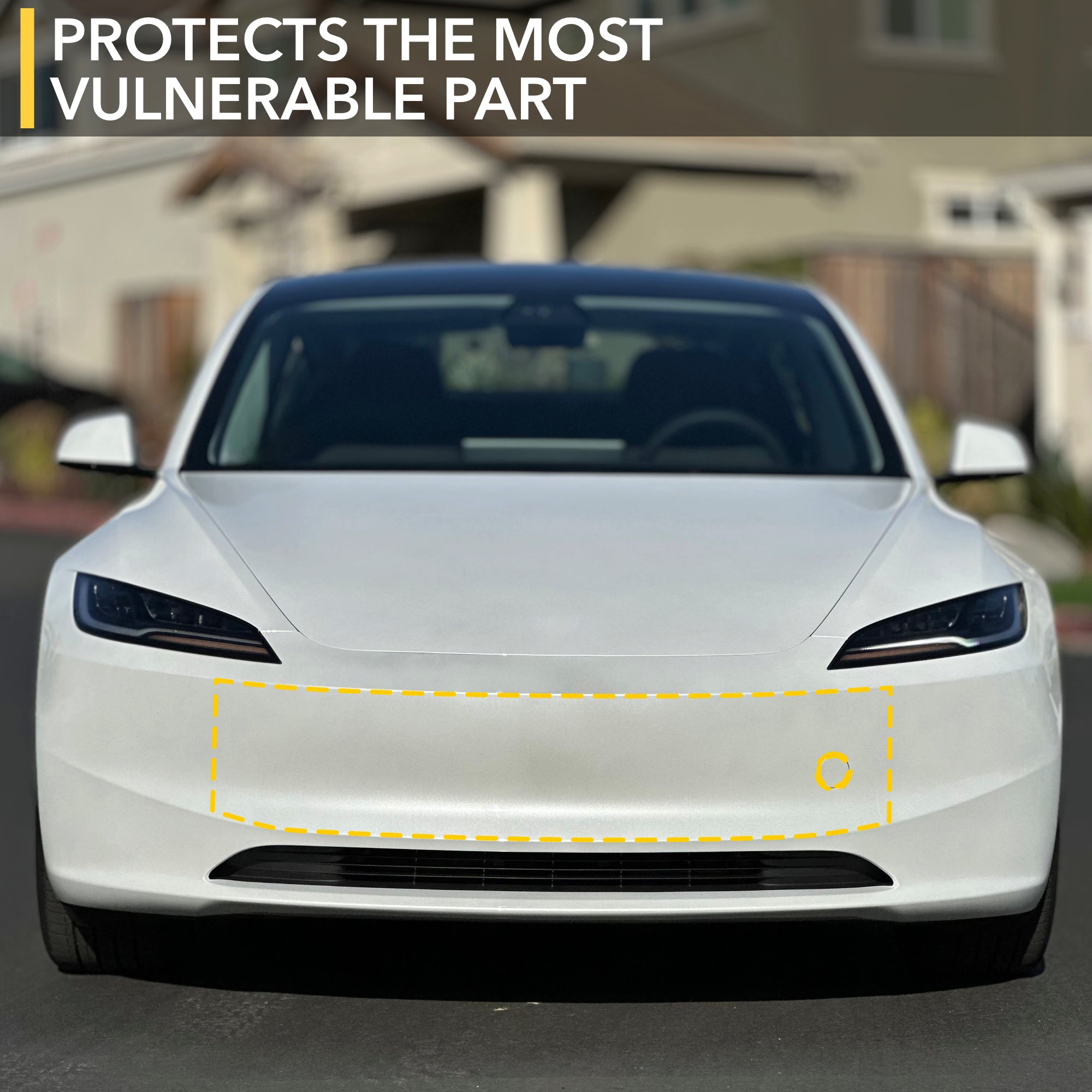 Mini Bumper PPF | Tesla Model 3 Highland - Paint Protection Film Cover