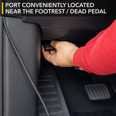 OBD to USB-C Adapter | Slim Car Power Charger from OBD Port