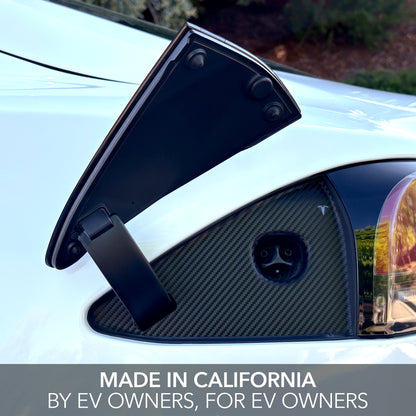 Charge Port Vinyl Wrap for Tesla Model S 2022-2024 Refresh