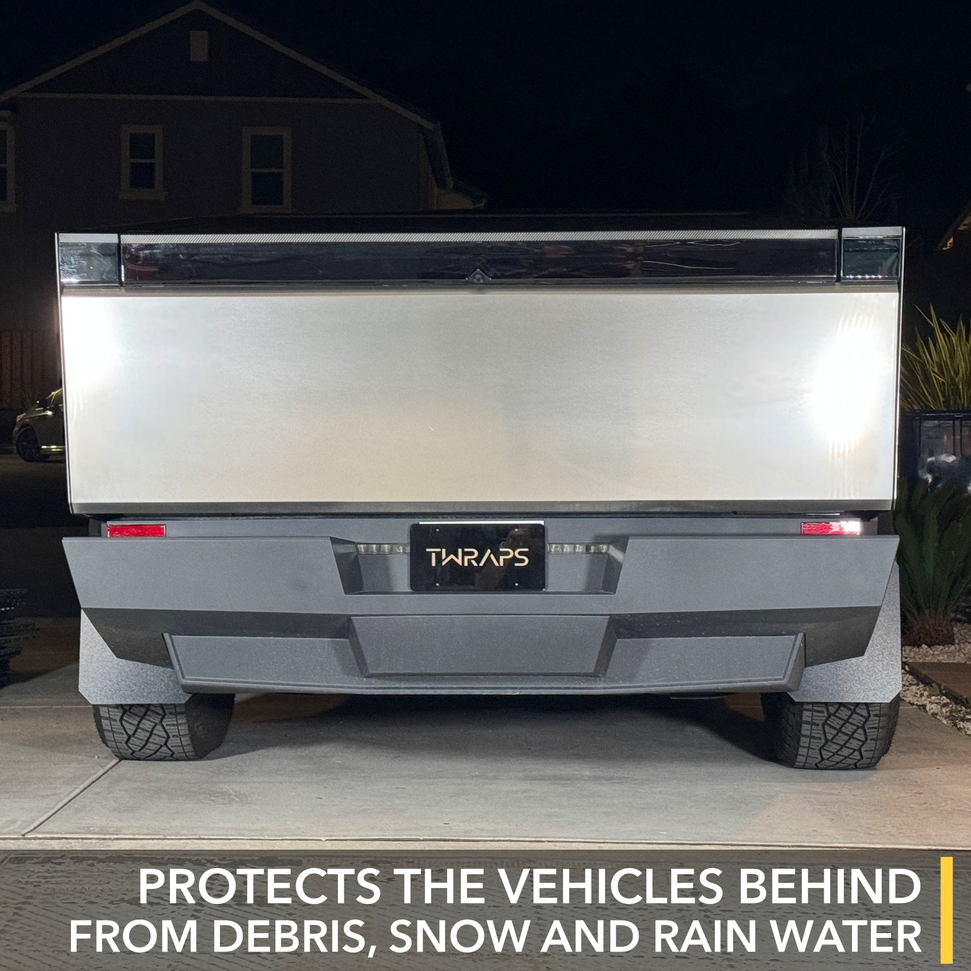 Mud Flaps | Tesla Cybertruck - Front & Rear Splash Guards