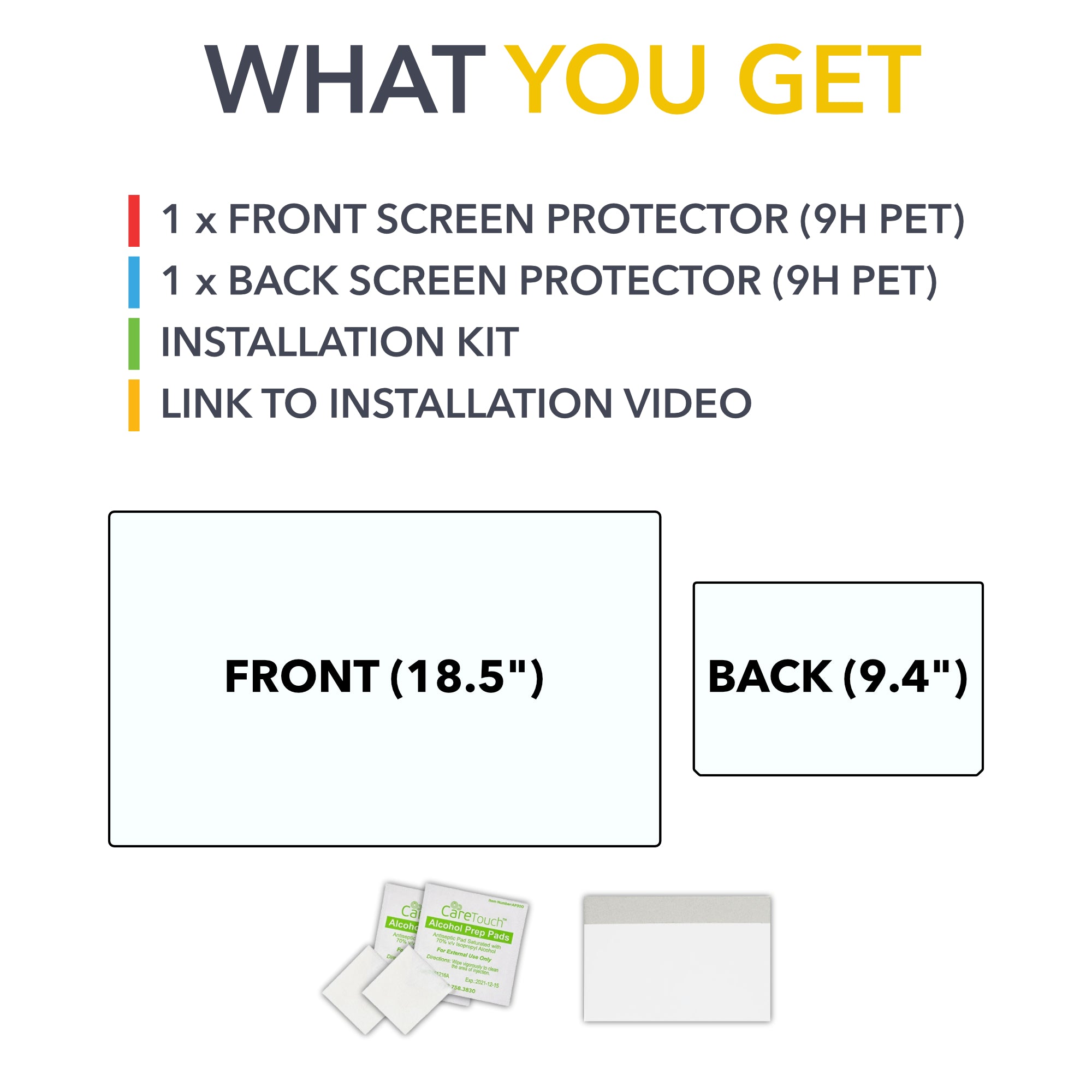 Screen Protectors | Tesla Cybertruck Display Cover 9H Ultra Tough