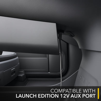 Under Screen Tray | Glovebox Style Organizer for Rivian R1S & Rivian R1T