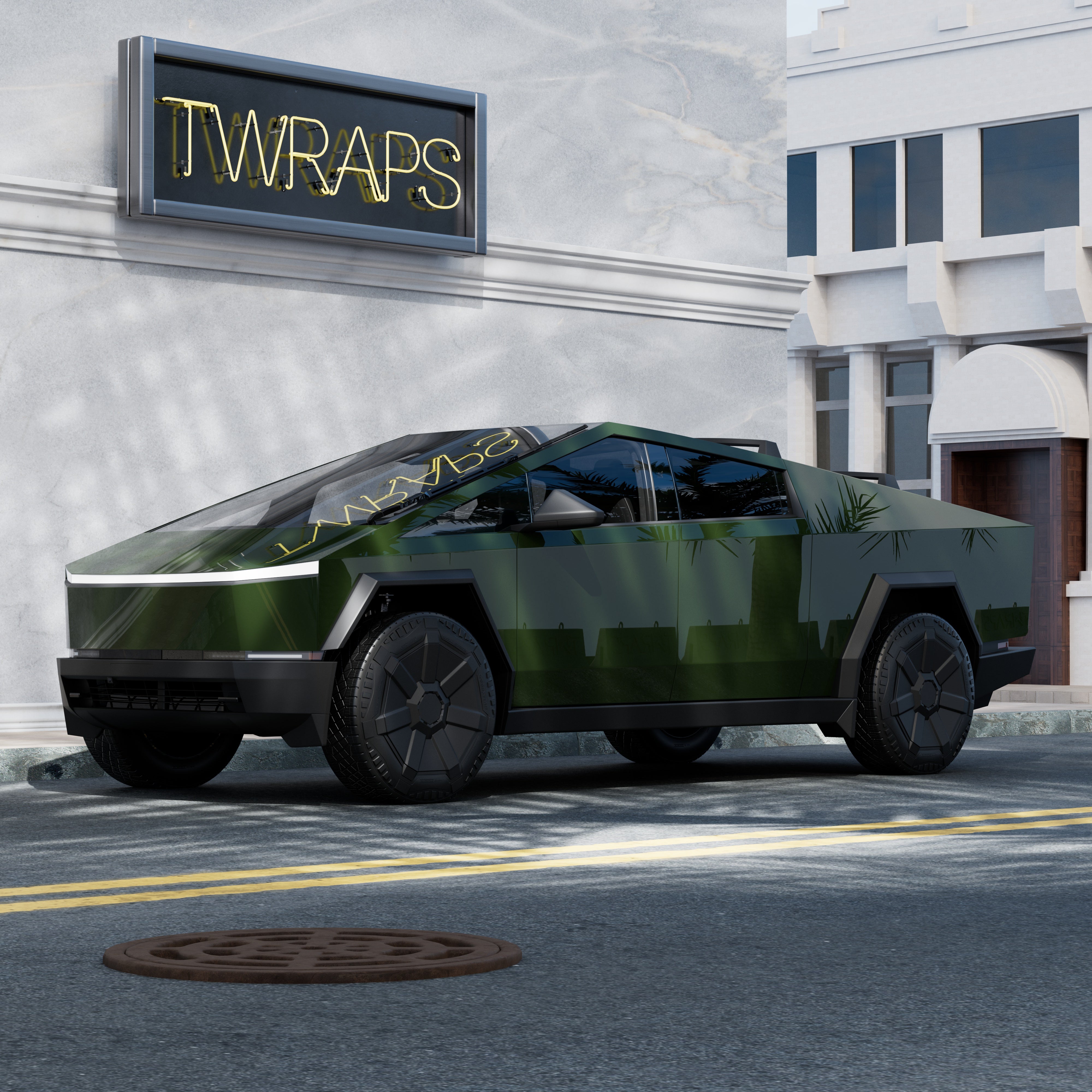 PPF Color Wrap | Tesla Cybertruck