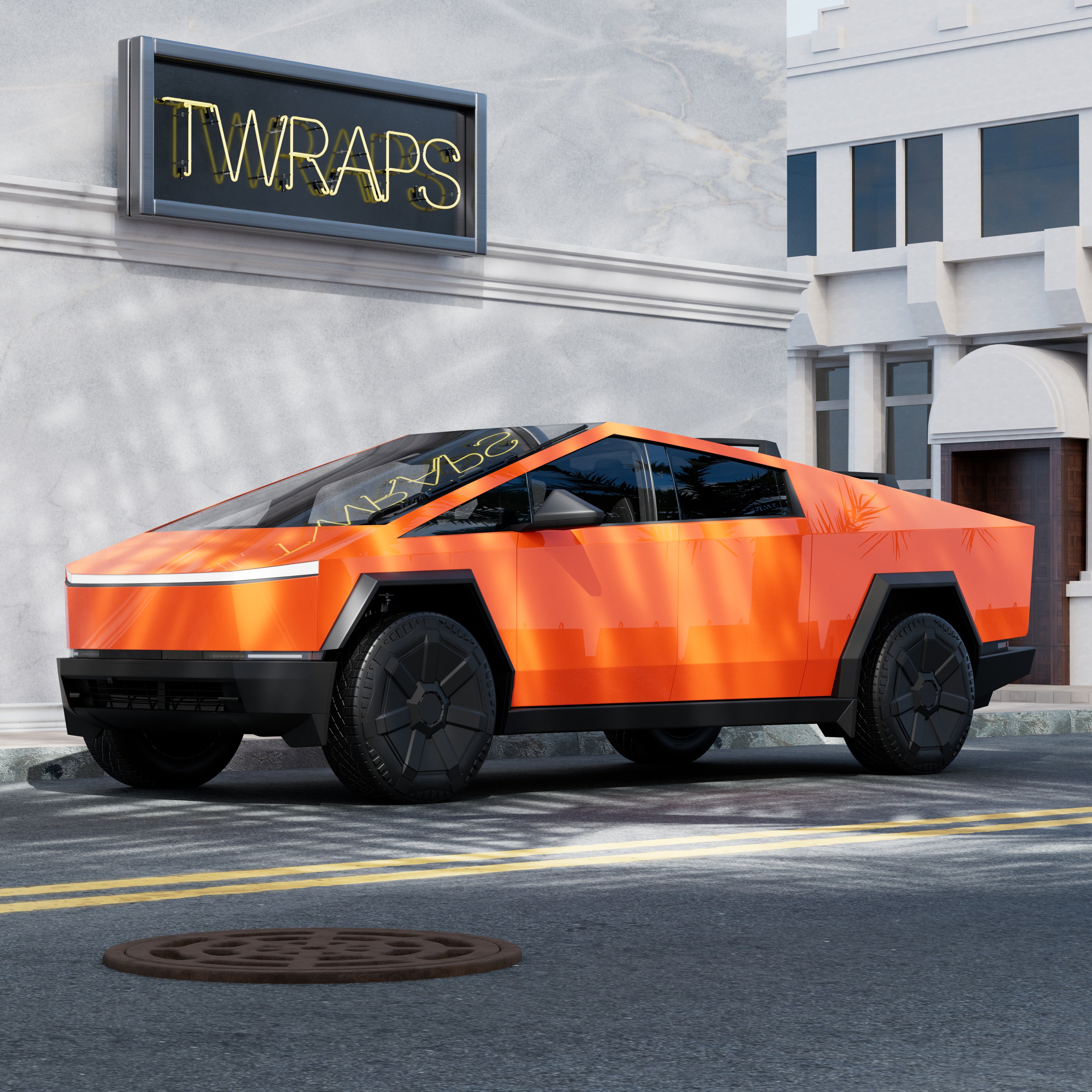 PPF Color Wrap | Tesla Cybertruck