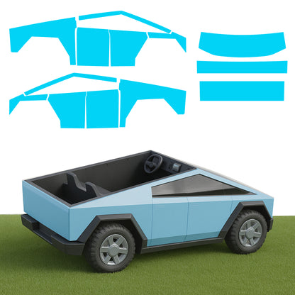 Full Vinyl Wrap | Cybertruck for Kids