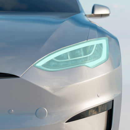 Headlights Smoke Tint for Tesla Model S (2016+ including Plaid)