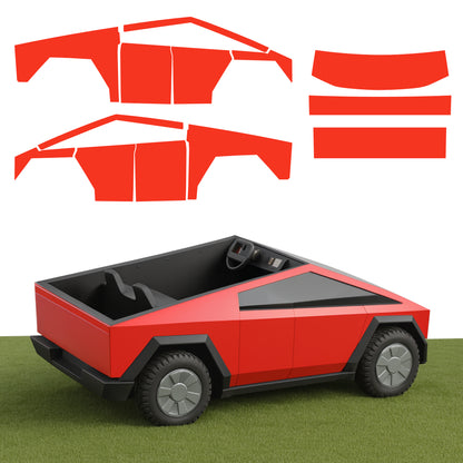 Full Vinyl Wrap | Cybertruck for Kids