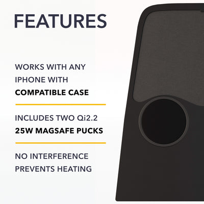 MagSafe Compatible Dual Wireless Charger | Mustang Mach-E