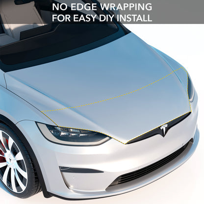 Mini Hood PPF | Anti Scratch Paint Protection Film Cover for Tesla Model X 2021-2025