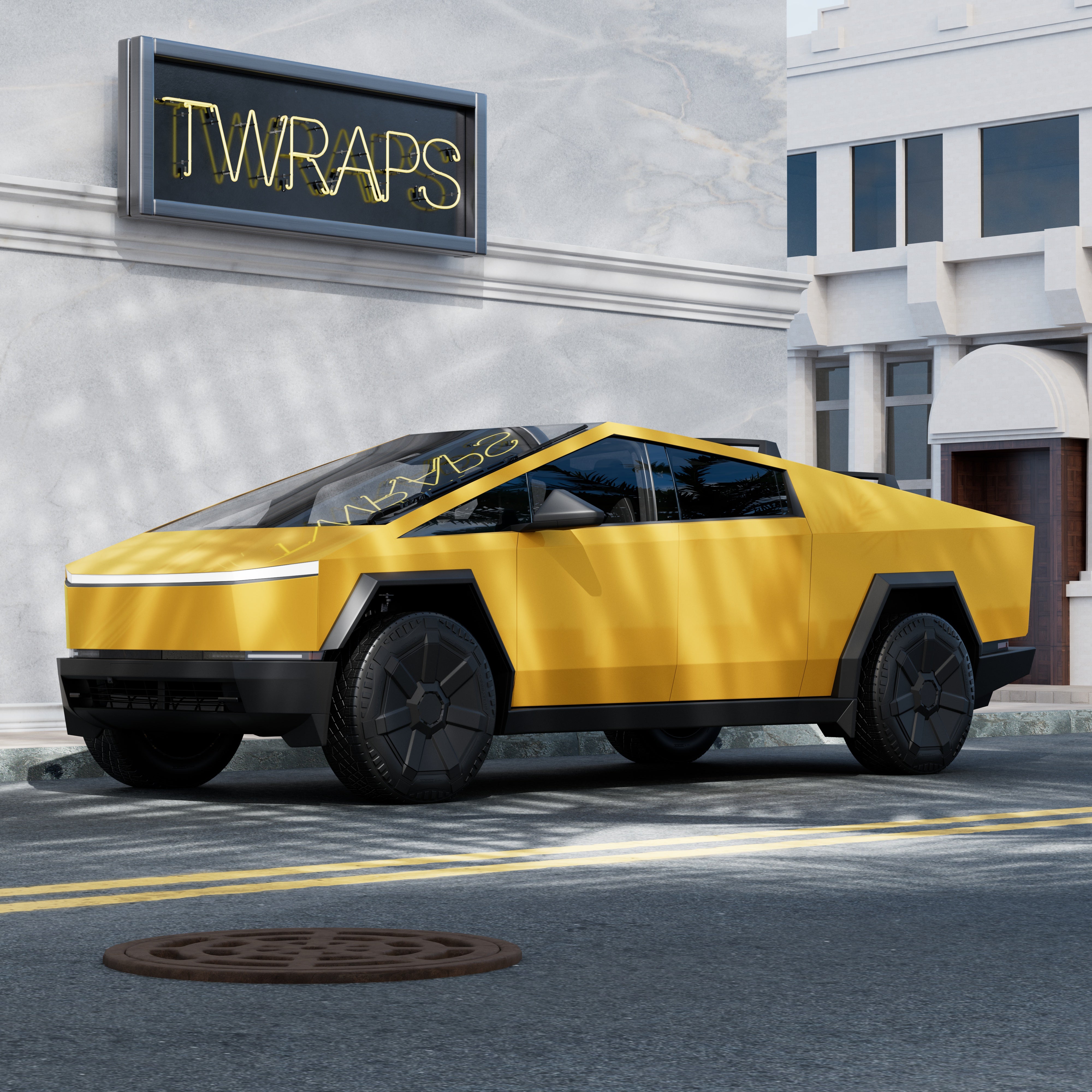 Cybertruck Wraps