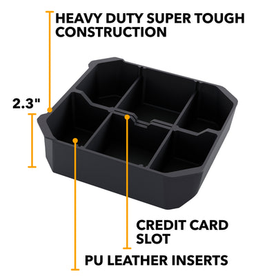 Armrest Organizer | Tesla Cybertruck - Center Console Storage Insert