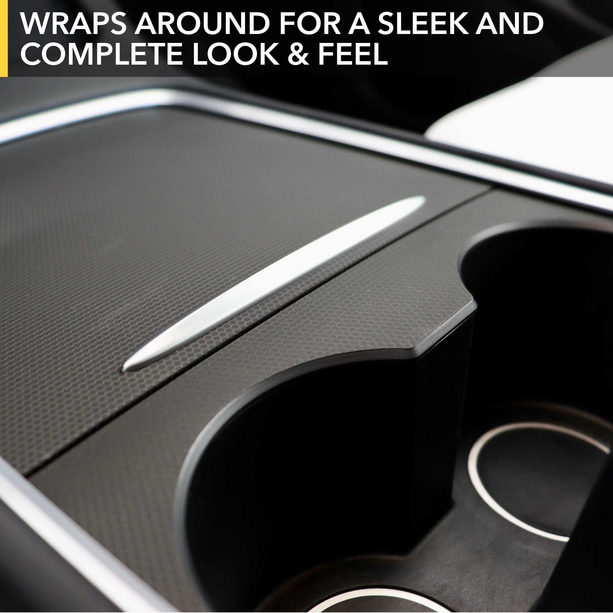 Center Console Wrap (Gen2) | 2021-2023 Tesla Model 3 and 2021-2024 Tesla Model Y