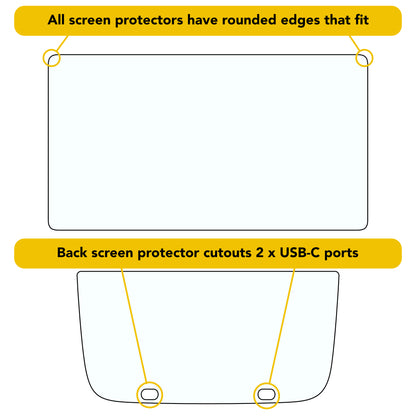 Screen Protectors for Rivian R1T / R1S (9H Hardness PET)