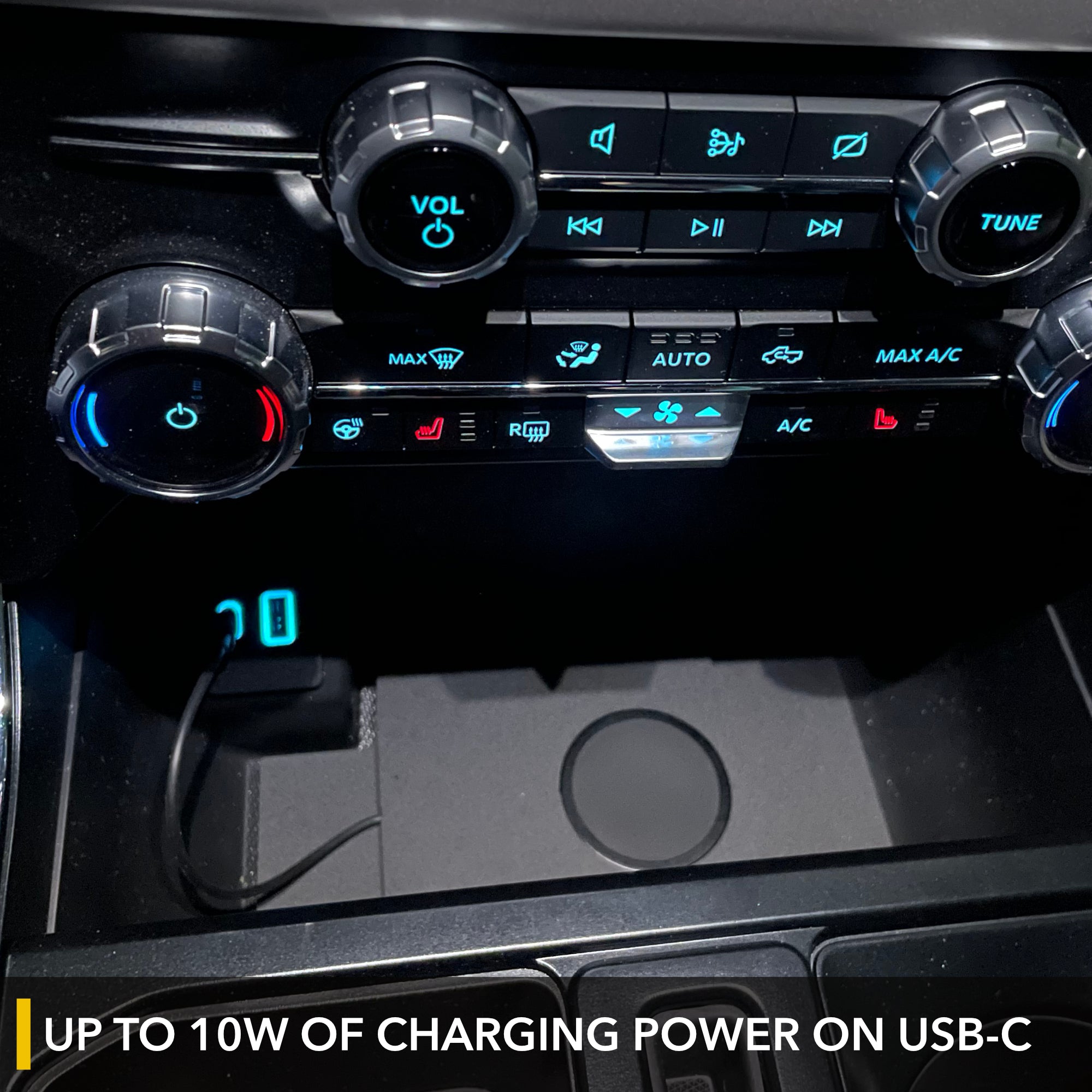 MagSafe Compatible Wireless Charger | F150 Lightning XLT & Pro