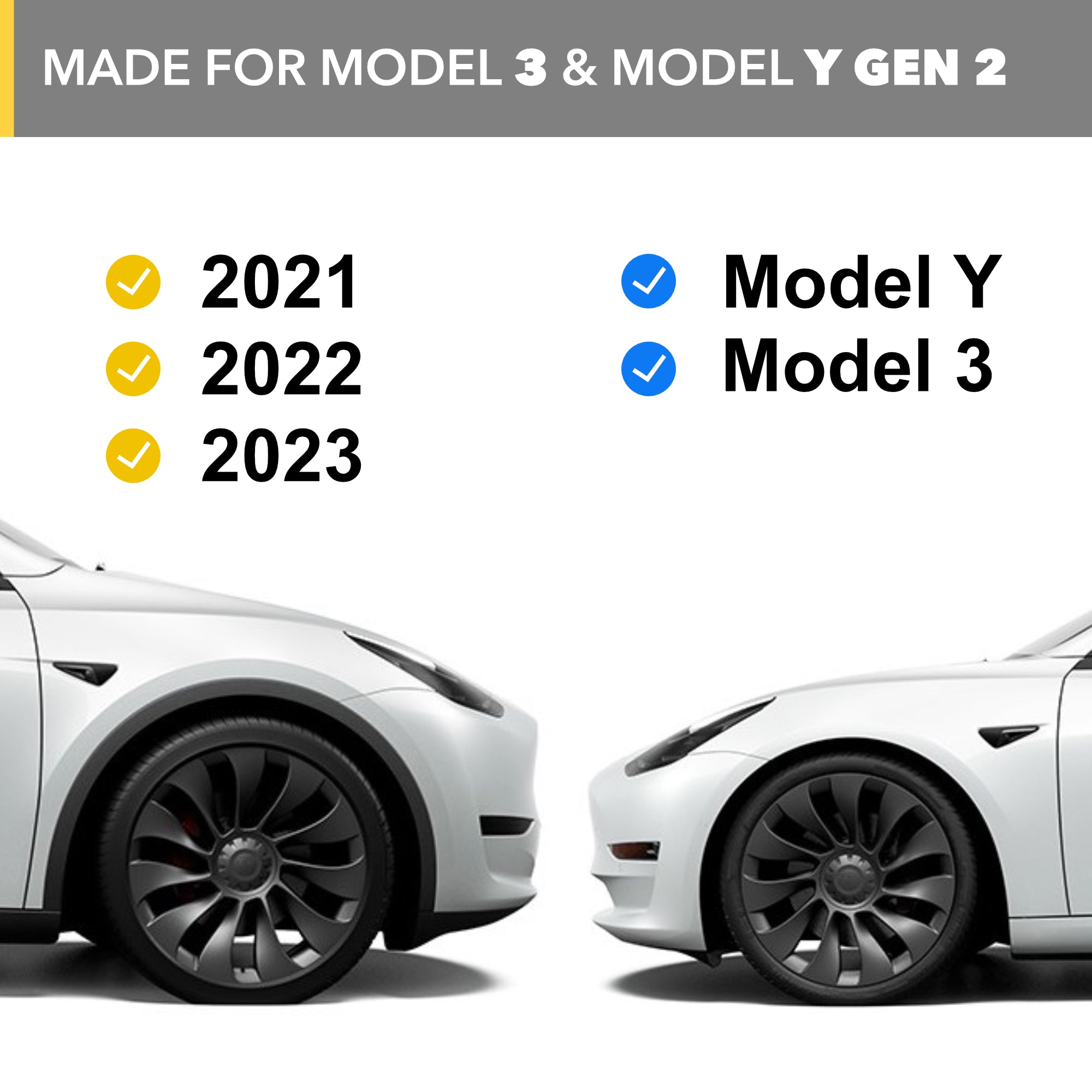 Center Console Wrap (Gen2) | 2021-2023 Tesla Model 3 and 2021-2024 Tesla Model Y