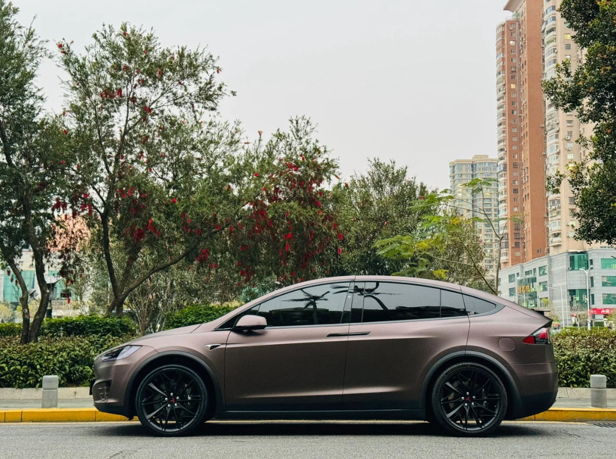 Matte Magic Flame Shadow Brown Color PPF