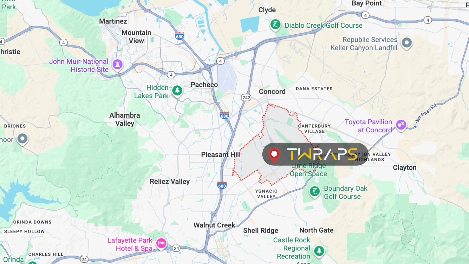 Map of 94518