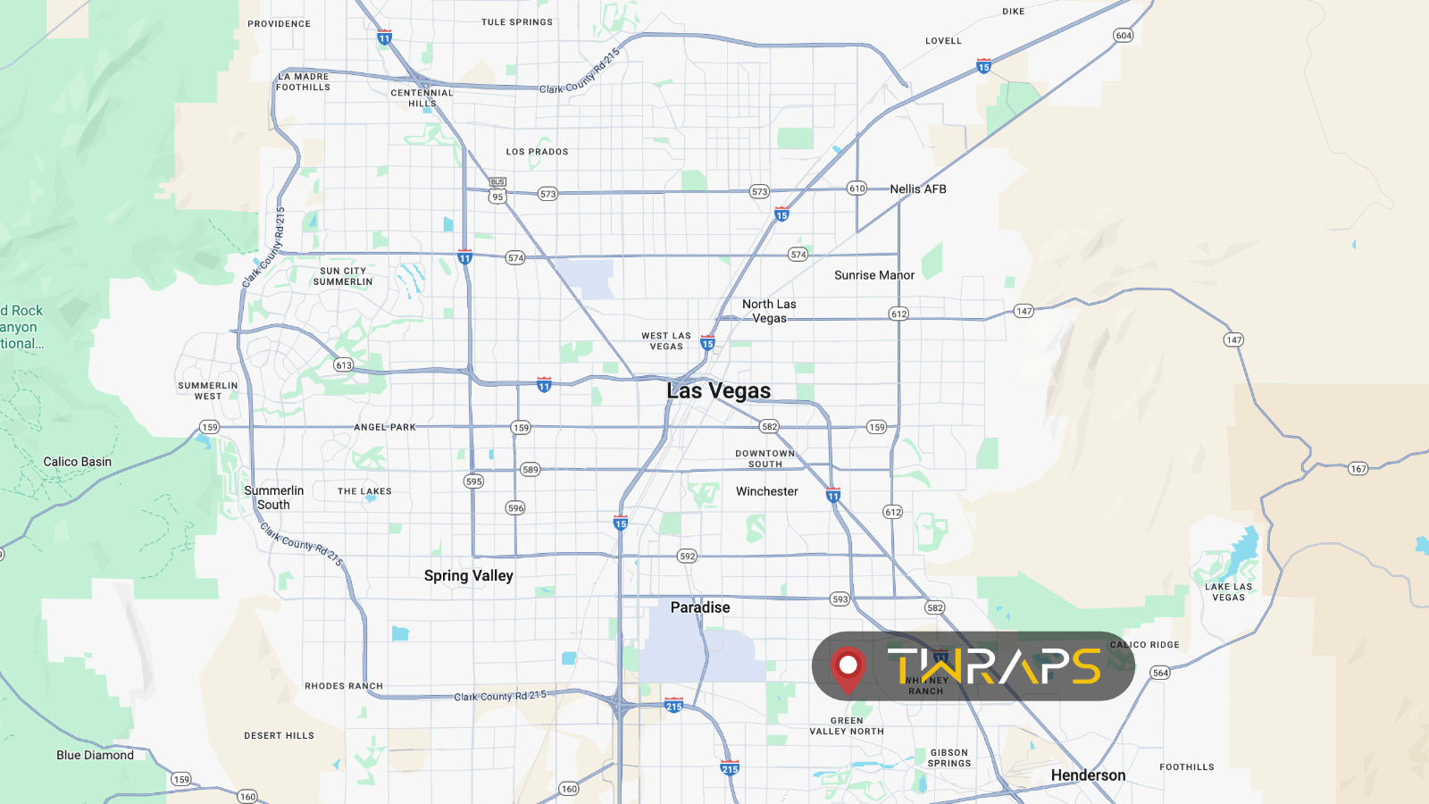 Map of 89120
