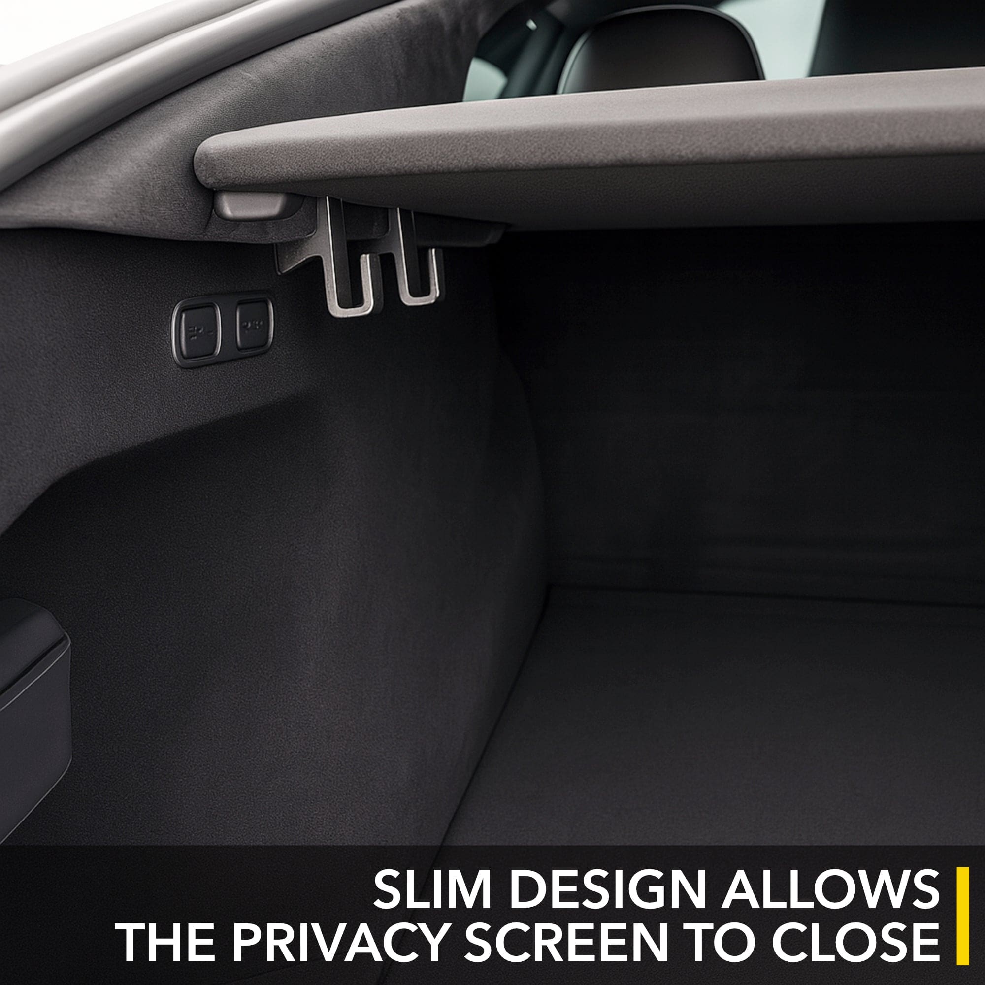 UYYE Gancio Porta Buste Per Bagagliaio Tesla Model 3 (2018-2021) – In Alluminio, Accessorio Interno Per Appendere La Spesa, Nero