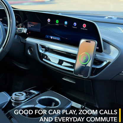 cadillac lyriq phone mount magnetic twraps dashboard