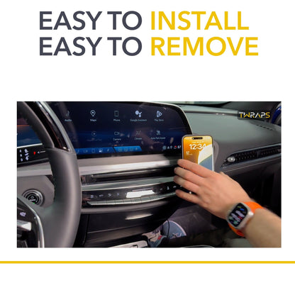 cadillac lyriq phone mount magnetic twraps dashboard