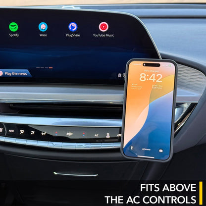 cadillac lyriq phone mount magnetic twraps dashboard