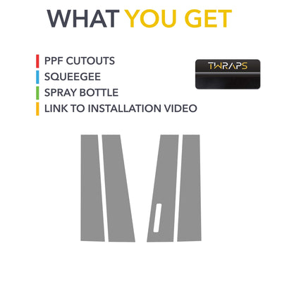 car paint protection kit film rock guard clear