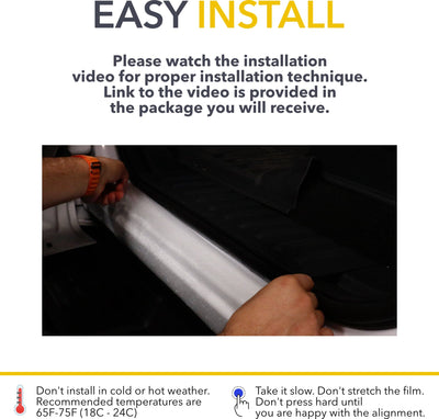 installation instructions film product paint protection door entry special skills