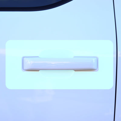 white car door handle handles ford f-150 lightning mil ppf