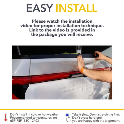 paint protection film ev accessories