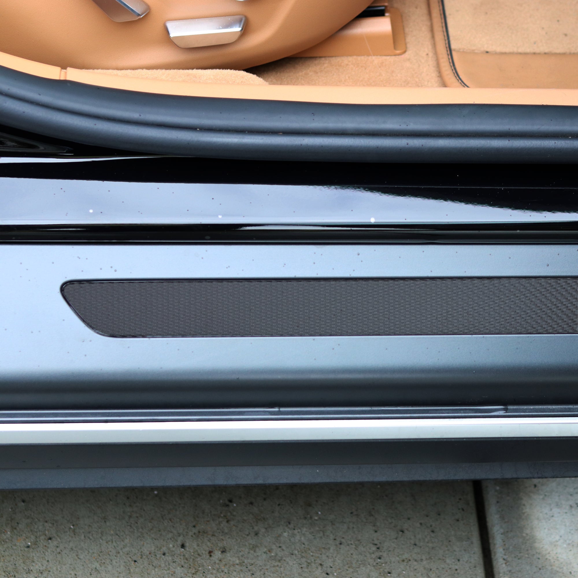 lucid air door sills wrap kit vinyl