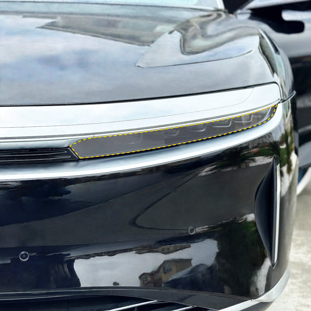 Headlights & Tail Lights for Lucid Air, Clear & Tinted PPF Smokey Eyes ...
